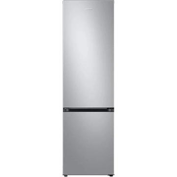 Samsung RB38C603DSA/EF Nofrost jegesedésmentes 390 literes alulfagyasztós kombinált hűtőszekrény  ezüst színben.