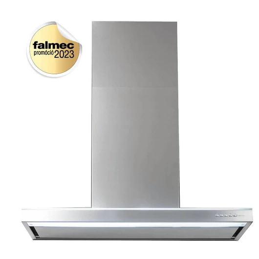 Falmec LUMINA EVO sziget páraelszívó NRS extra csendes kivitel, inox szín, 90 cm széles