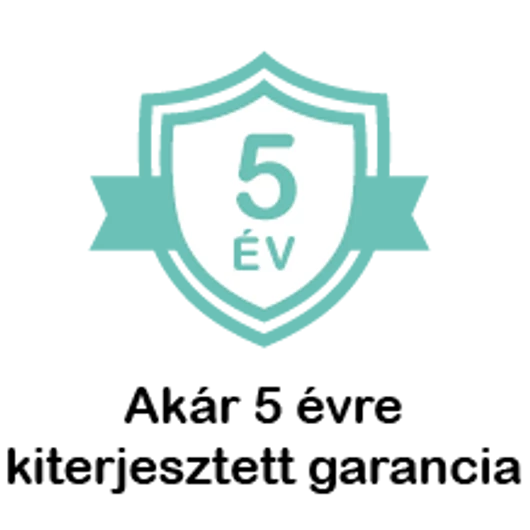 + 36 hónapra kiterjesztett  garancia 100.000-129.999 Ft