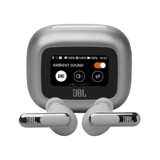 JBL Live Beam 3 True Wireless Bluetooth zajszűrős ezüst fülhallgató