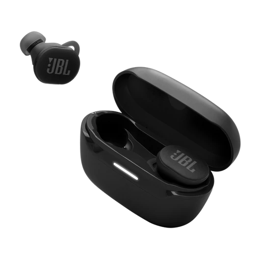 JBL Endurance Race 2 True Wireless Bluetooth zajszűrős fekete sport fülhallgató