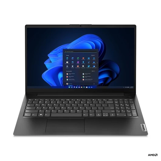 Lenovo V15 G4 AMN 15,6"FHD / AMD Ryzen 3 7320U / 8GB / 256GB / Int.VGA / FreeDOS / fekete laptop