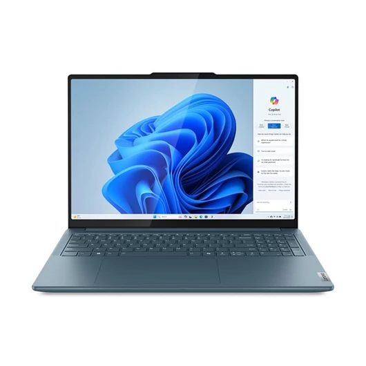 Lenovo Yoga Pro 9 16IMH9 16"3,2K / Intel Core Ultra 7 155H / 16GB / 1TB / Int.VGA / Win11 / kékeszöld laptop