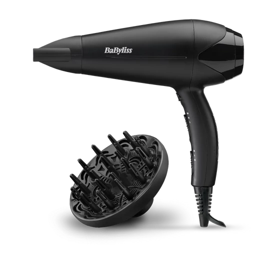 BaByliss D563DE Power Dry hajszárító 2100W, fekete