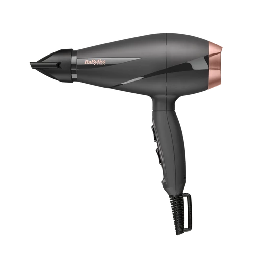 BaByliss 6709DE Smooth Pro Ionos hajszárító 2100W, szürke-rose gold