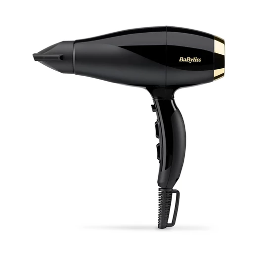 BaByliss 6714E Super Pro hajszárító, AC motor, 2300W, fekete-arany