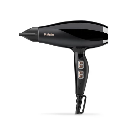 BaByliss babyliss 6716de air power pro ionos hajszárító, ac motor, 2300w, fekete-sötétezüst