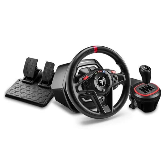 Thrustmaster 4460267 T-128 Shifter Pack Xbox One / Series X / S/PC versenykormány + Add-On váltó + pedál csomag