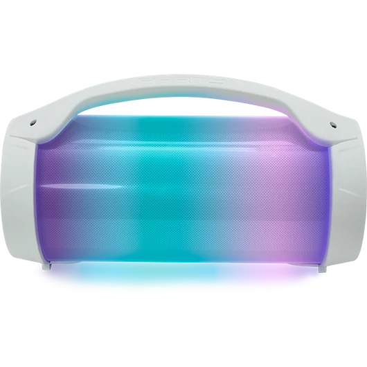 BigBen 2809250 Party Lite vezeték nélküli világító fehér Bluetooth hangszóró mikrofonnal