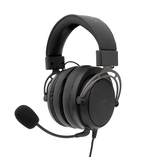 White Shark GORILLA GH-2341B / G fekete / ezüst gamer fejhallgató