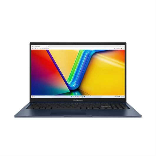 Asus Vivobook X1504ZA-BQ856W 15,6"FHD / Intel Core i3-1215U / 8GB / 512GB / Int.VGA / Win11 / kék laptop
