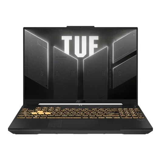 Asus TUF Gaming F16 16"QHD / Intel Core i7-13650HX / 16GB / 1TB / RTX 4060 8GB / szürke laptop