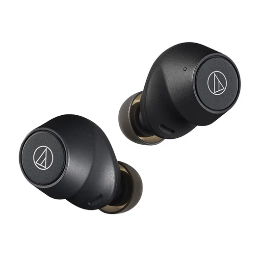 Audio-Technica ATH-CKS30TW + BK True Wireless aktív zajszűrős vezeték nélküli fekete fülhallgató