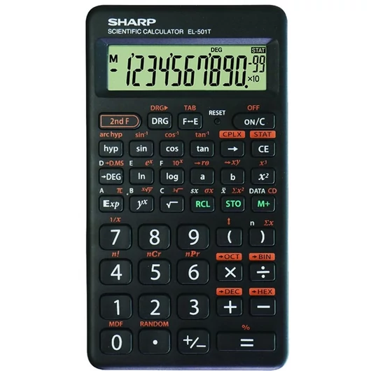 Sharp EL-501TBWH 146 funkciós tudományos számológép