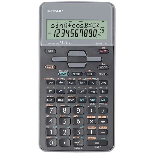 Sharp EL531THBGY 273 funkciós tudományos számológép