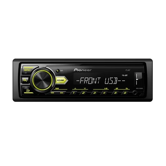 Pioneer MVH-09UBG USB / AUX mechanika nélküli autóhifi fejegység