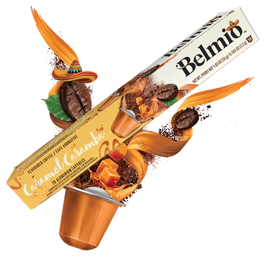 Belmio Caramel Caramba Nespresso kompatibilis 10 db kapszula