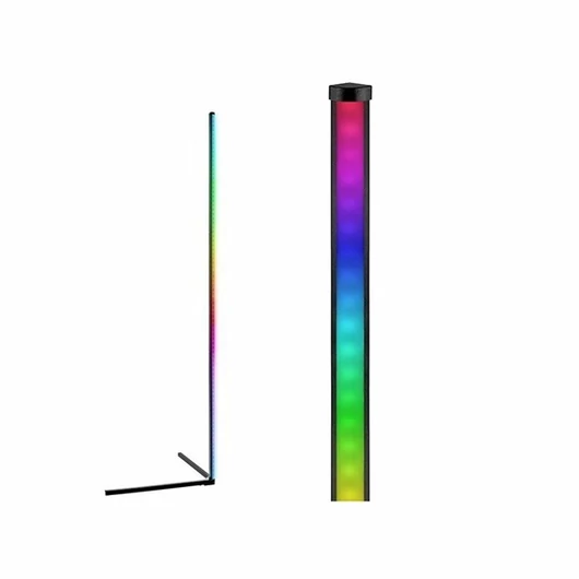 Tracer TRAOSW47253 Ambience Smart Corner 5 W / 12 háttérvilágítási mód / RGB világítás / fekete / gamer saroklámpa