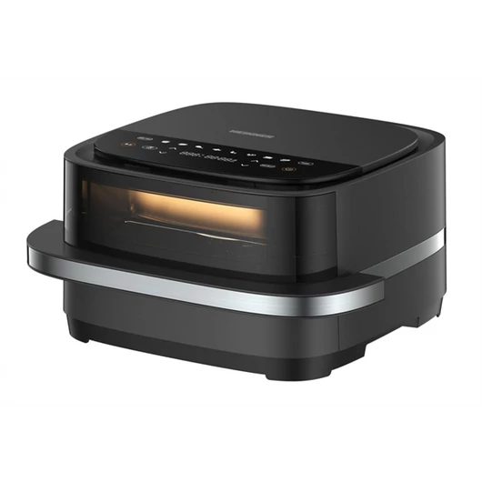 HEINNER HPAF-B4DC22BK 2in1 Forrólevegős sütő és pizzasütő, 4L, 2200W, Fekete