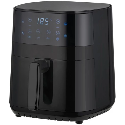 TOO AF-350-B-1400 W fekete 3,2 L forrólevegős sütő (air fryer / airfryer) digitális vezérléssel