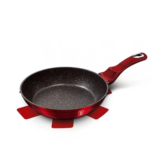 Berlinger Haus BH / 1251N 20 cm burgundi serpenyő + alátét