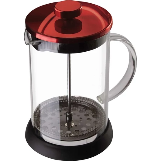 Berlinger Haus BH / 1498 800 ml burgundi dugattyús kávé- és teafőző