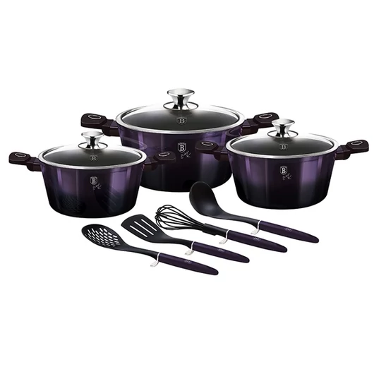 Berlinger Haus BH / 7141 Purple Eclipse Collection 10 részes edénykészlet