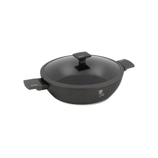 Berlinger Haus BH / 8129 4,2L Antracit Collection 30 cm fedővel alacsony lábas