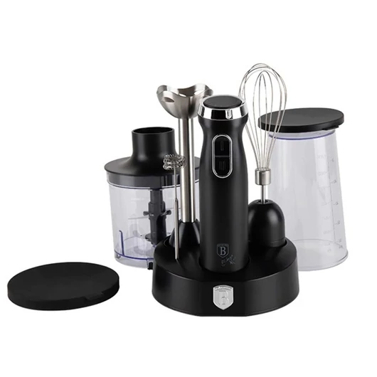 Berlinger Haus BH / 9597matt fekete 6 részes botmixer szett