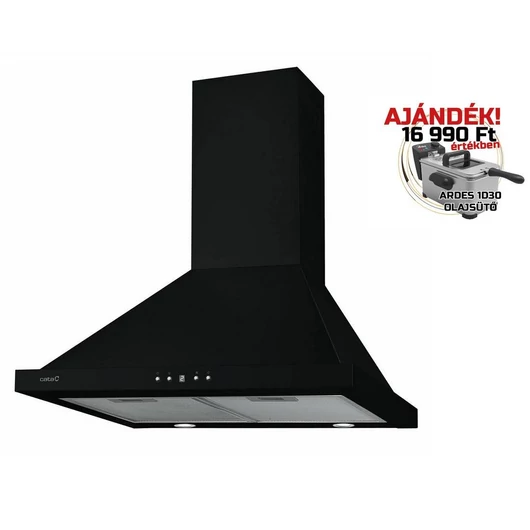 CATA - Páraelszívó Beta PRO 6000 BK fekete + fritőz 1D30