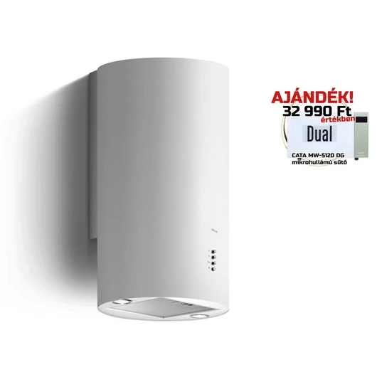 ELICA TUBE PRO WH MAT/A/43 falra szerelhető hengeres elszívó + ajándék mikró