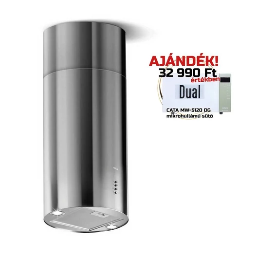 Elica TUBE PRO ISLAND IX/A/43 hengeres páraelszívó + Mikro MW-5120B