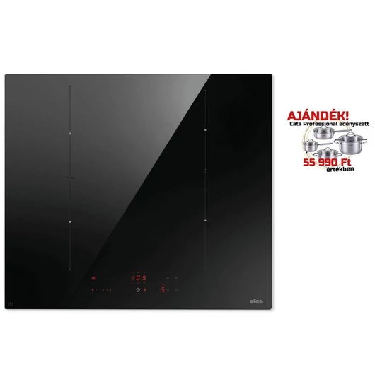 ELICA RATIO CONNEX 604 PLUS BL beépíthető indukciós főzőlap