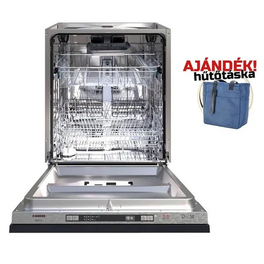 NODOR NorCare DW-6141 I SL beépíthető mosogatógép + Ajándék Hűtőtáska