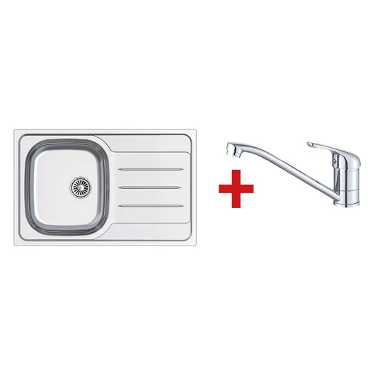 CATA CBB2 mosogatótálca (CDL) + csaptelep (CBB) szett