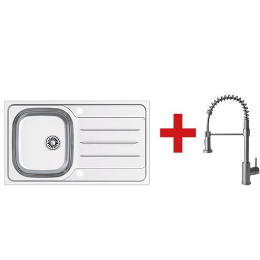 CATA XPB5 mosogatótálca (CDP) + csaptelep (XPB) szett