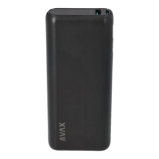 AVAX PB202B VITALITY 20000mAh Type C / PD 65W + QC18W gyorstöltő fekete power bank