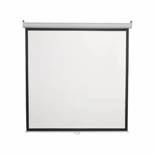 SBOX PSA-112 automata, motoros vetítővászon 200 x 200 cm