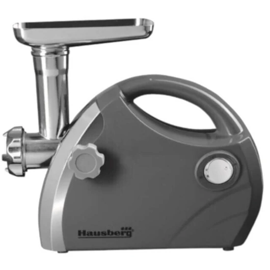 Hausberg HB-3430GR 1800W szürke elektromos húsdaráló réz motor