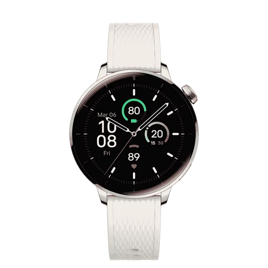 OnePlus Watch 3 Silver Steel (ezüst), 43mm