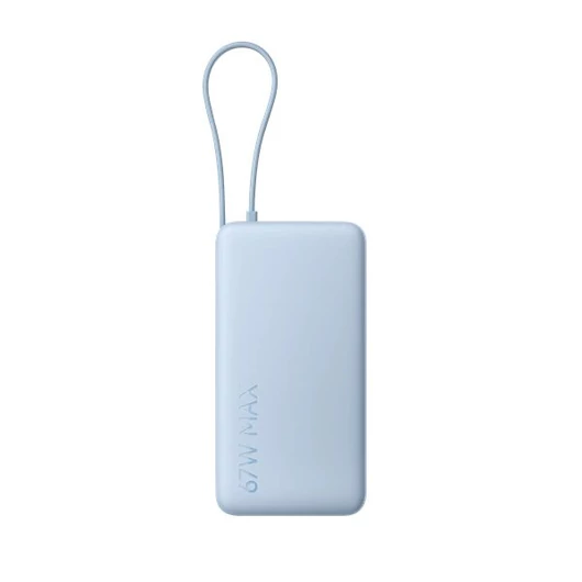 Xiaomi 67W 20000 (Integrated Cable) kék power bank