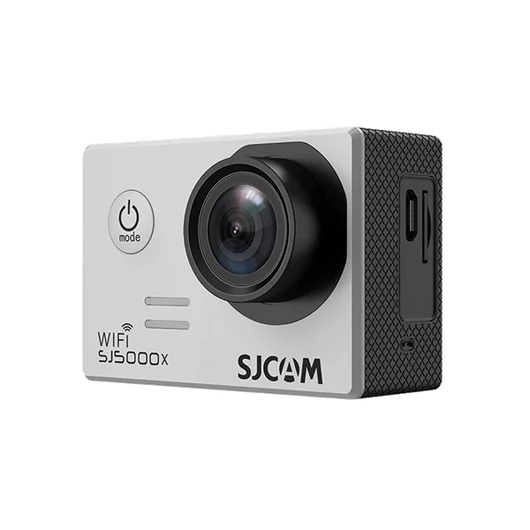 SJCAM 4K Action Camera SJ5000X Elite, Silver, WIFI, 4K, időzítő, LCD kijelző folytonos autós felvétel