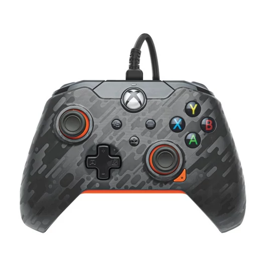 PDP 049-012-CMGO Atomic Xbox Series X|S / Xbox One / PC 3,5 mm audio vezetékes fantom fekete kontroller