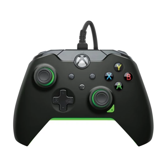 PDP 049-012-GG Xbox Series X|S / Xbox One / PC vezetékes neon fekete kontroller