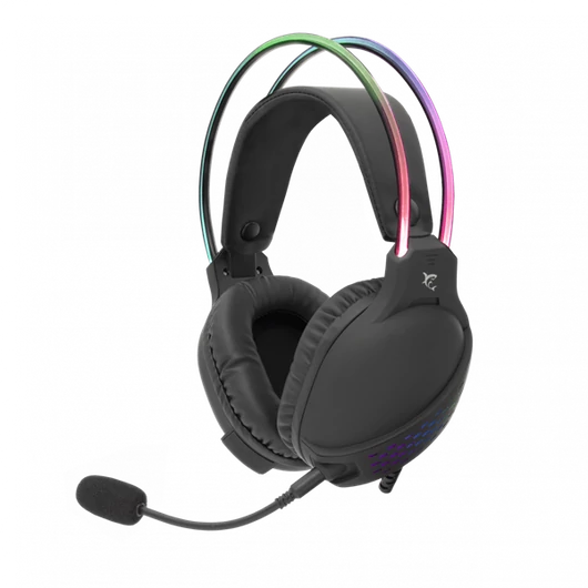 White Shark OX / RGB GH-2140 fekete gamer fejhallgató