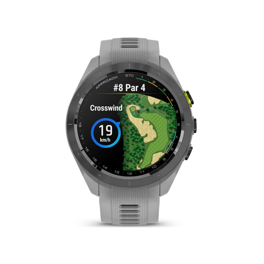 GARMIN approach s70 (42mm) black ceramic puder band