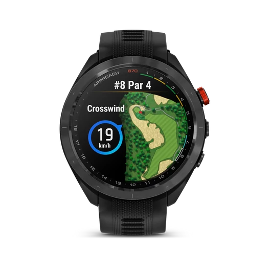 GARMIN approach s70 (47mm) black ceramic black band