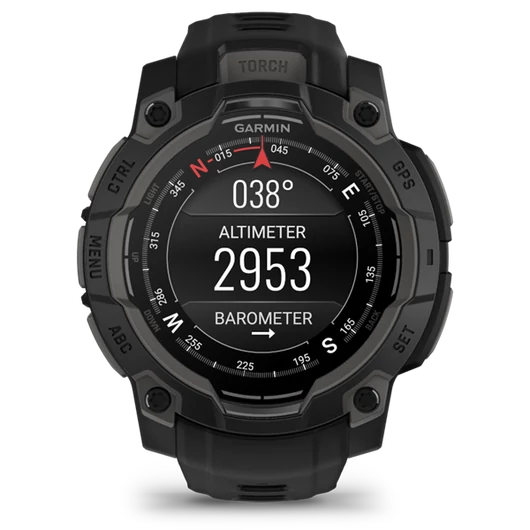 Garmin Instinct 3 45mm AMOLED fekete okosóra