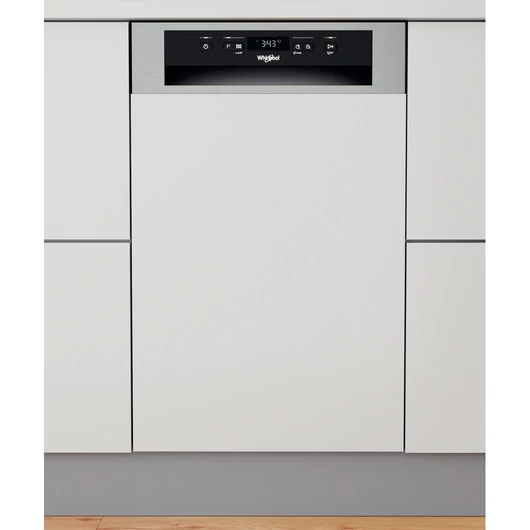 Whirlpool WSBC 3M27 X Beépíthető keskeny mosogatógép