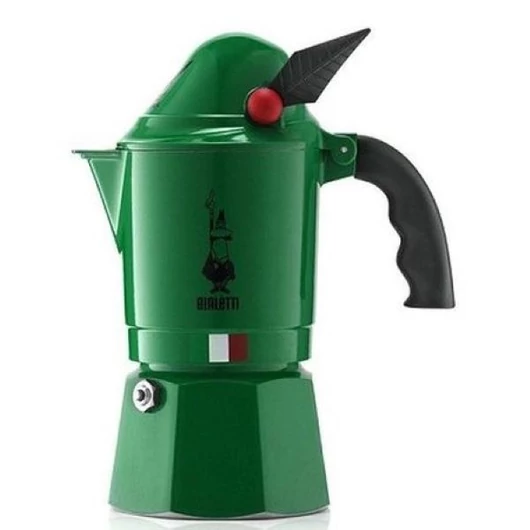 Bialetti 2762 / MR Break Alpina zöld 3 személyes kotyogós kávéfőző